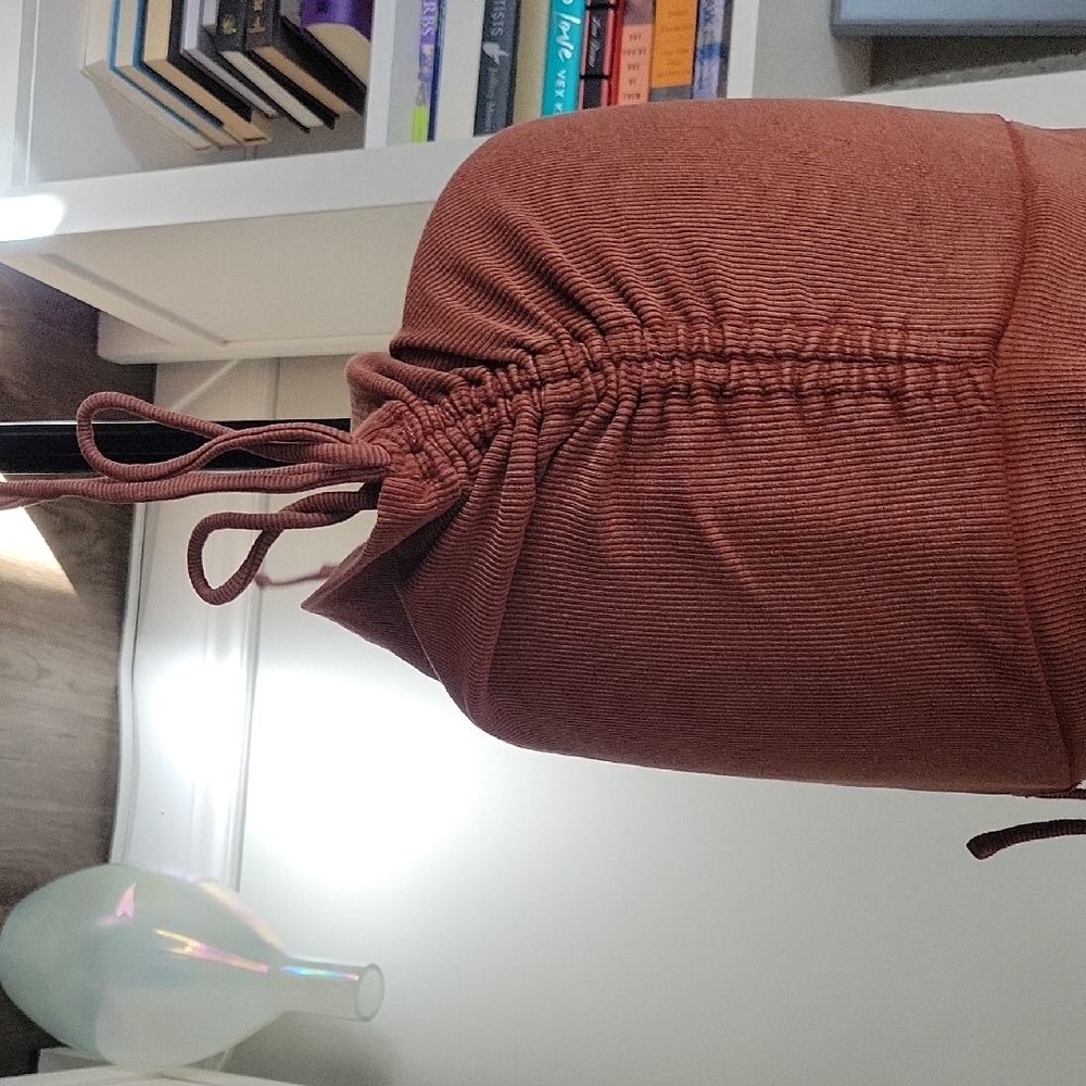 Zara Chocolate Brown Ribbed Set - Picture 2 of 4